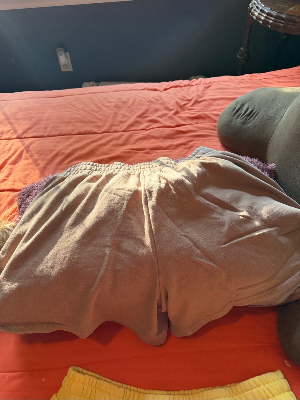 Filly Flair light beige lounge shorts